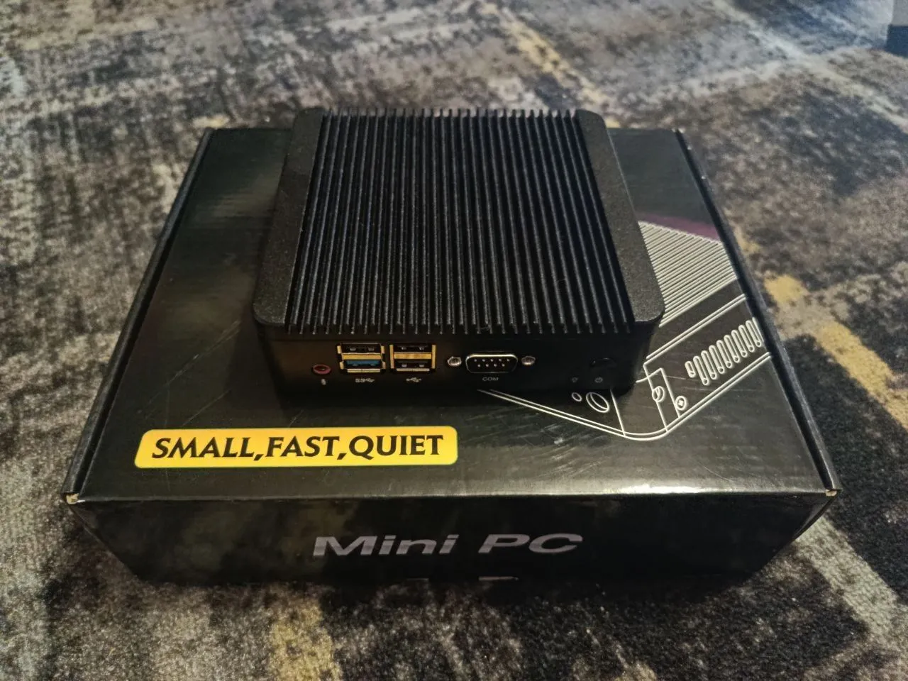 Миникомпьютер Qotom Q190S-S02 (4Gb RAM, 128 SSD)