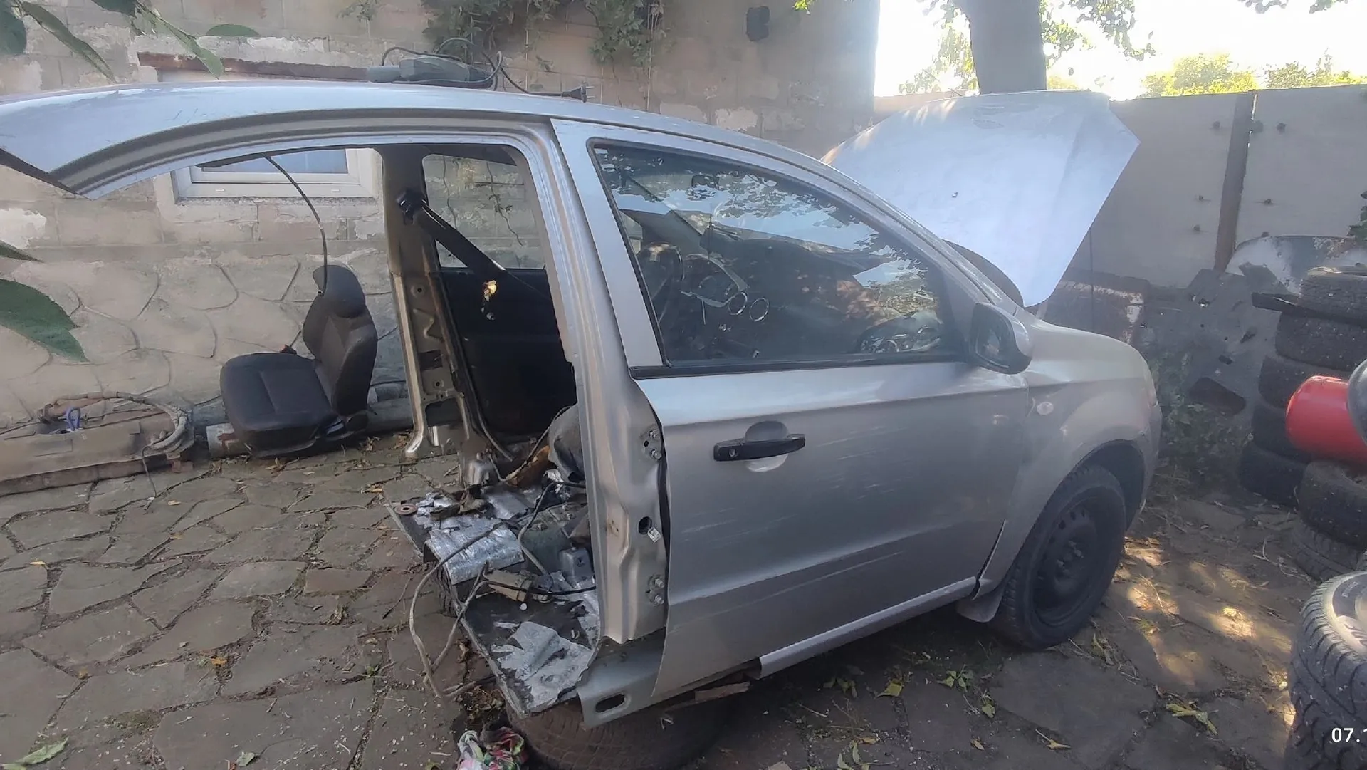 В разборе Шевроле Авео